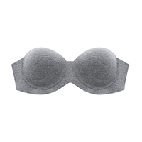 Sport Half Piece Bra Cup with Silicone Wire and Base