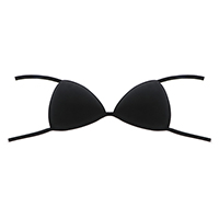 Sewing Swimwear Triangle Shaped Bra Cup