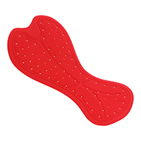 Hygroscopic Quick Dry Perforated Printed Cycling Pad