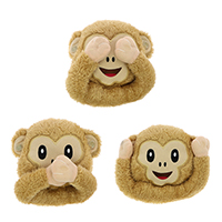 Emoji Tiny Monkey Magnetic Cushion